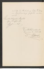 k.k. naturhistorisches Hofmuseum, Intendanzakten 1885-1896 (Hauer), Aktenzahl Z.487/1889, Seite 2